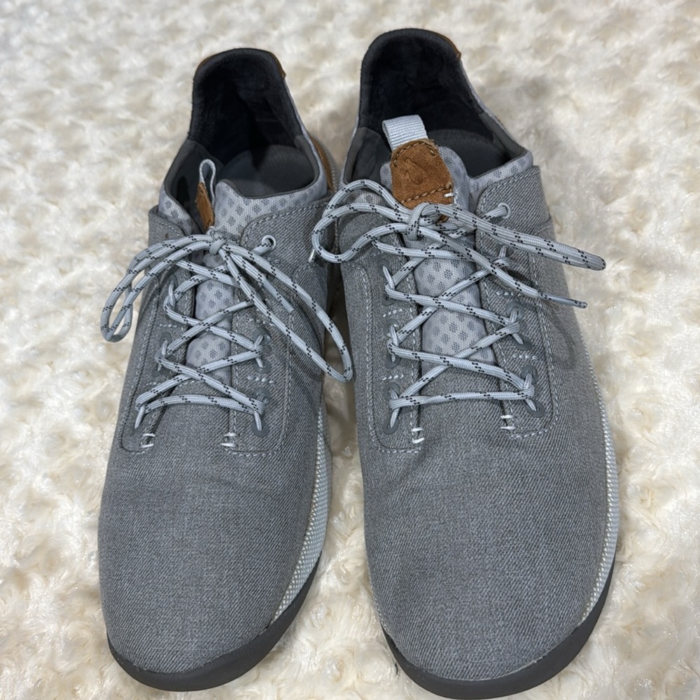 Olukai Men's Gray Casual Sneakers  Nanea Li - Picture 4 of 11